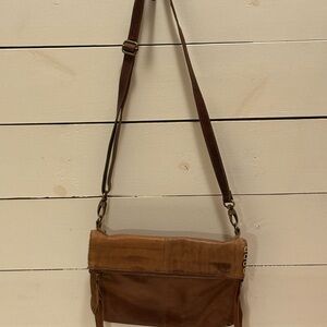 Lucky brand soft leather crossbody bag